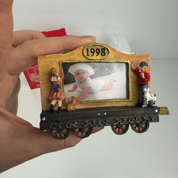 Vtg 1998 JCPenney Christmas Holiday Santa My Favorite Photo Train Week 39 READ - Picture 9 of 11